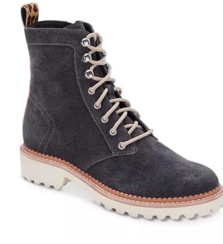 Dolce Vita Women’s Gray Avena Combat Lightweight Boot 8