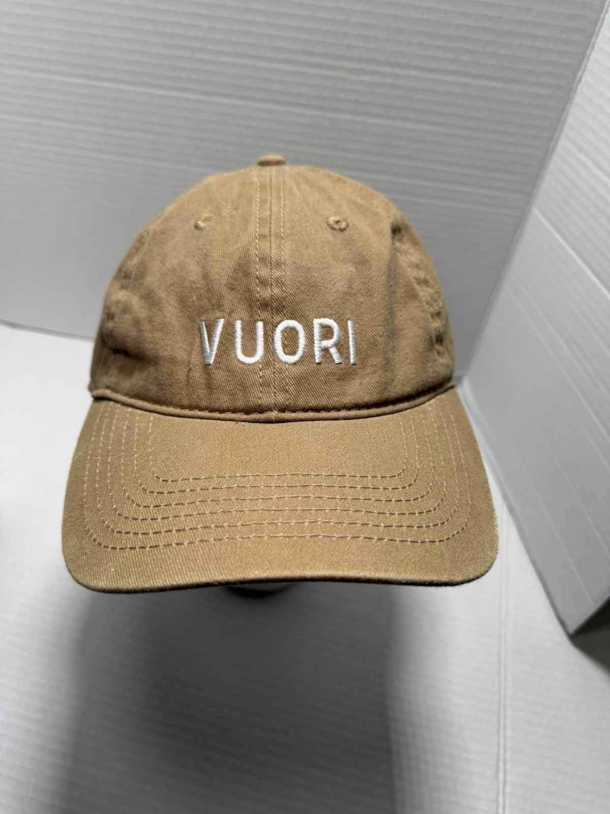 Vuori Ball Cap Camel Strap Back Adult Unisex Adjustable image 3