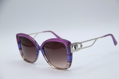 NEW CHAMPION APONI C03 PURPLE BLUE GOLD AUTHENTIC SUNGLASSES 56-15