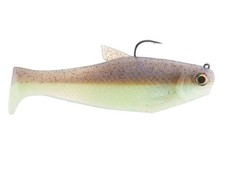 Bacca Burrito 6" Swimbaits Fast Sink Tactical Chartreuse Shad