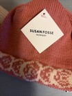 Susan Fosse Norway Viking Wool Beanie Hat Pink Youth 7 Years. NWT — photo 2