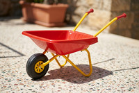Rolly Toys Schubkarre Rollyschubkarre Rot Gelb 77X37X47 Cm