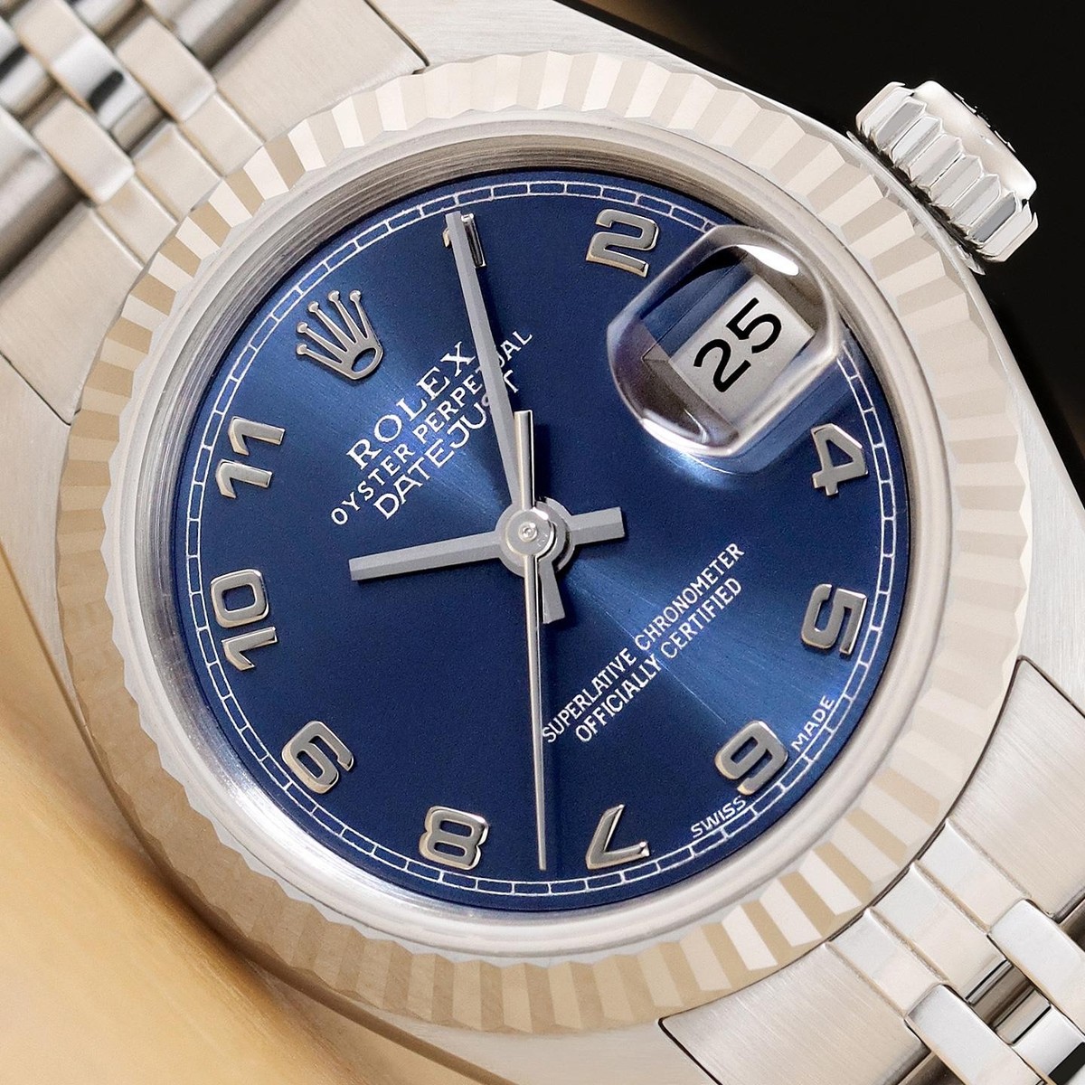 Womens Silver Blue Adjustable Strap Stainless Steel Arabic Numerals Luxury Watch Seikonaut Arabic Tiffany Blue Dial | 42mm | Steel Sport  main image 3