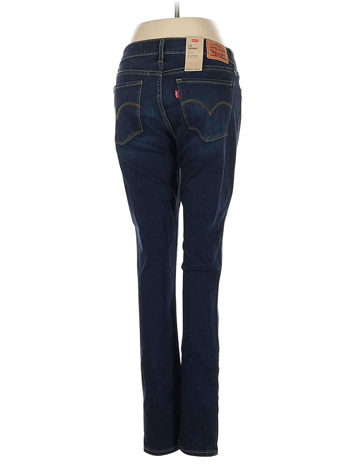 Levi's Women Blue Jeans 29W thumbnail 2