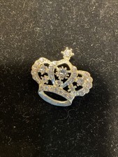 Rhinestone Crown Brooch pin brooches jewelry - Lapel Pin Queen King Gemstone