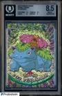 2000 Pokemon Topps Chrome Sparkle Chrome #3 Venusaur BGS 8.5 NM-MT+