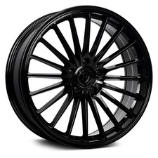 Dolce Performance GHOST Wheels 20x8.5 (28, 5x112, 66.56) Black Rims Set of 4
