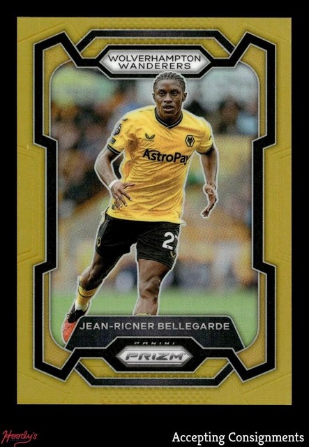2023-24 Panini Prizm English Premier League Gold Jean-Ricner Bellegarde 08/10
