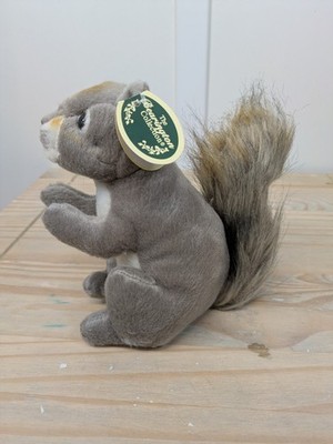 Bearington Collection Stofftier Plüschtier grau Eichhörnchen Teddybär Tier Lil Peanut