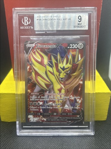Zamazenta V graded BGS 9 for sale on eBay