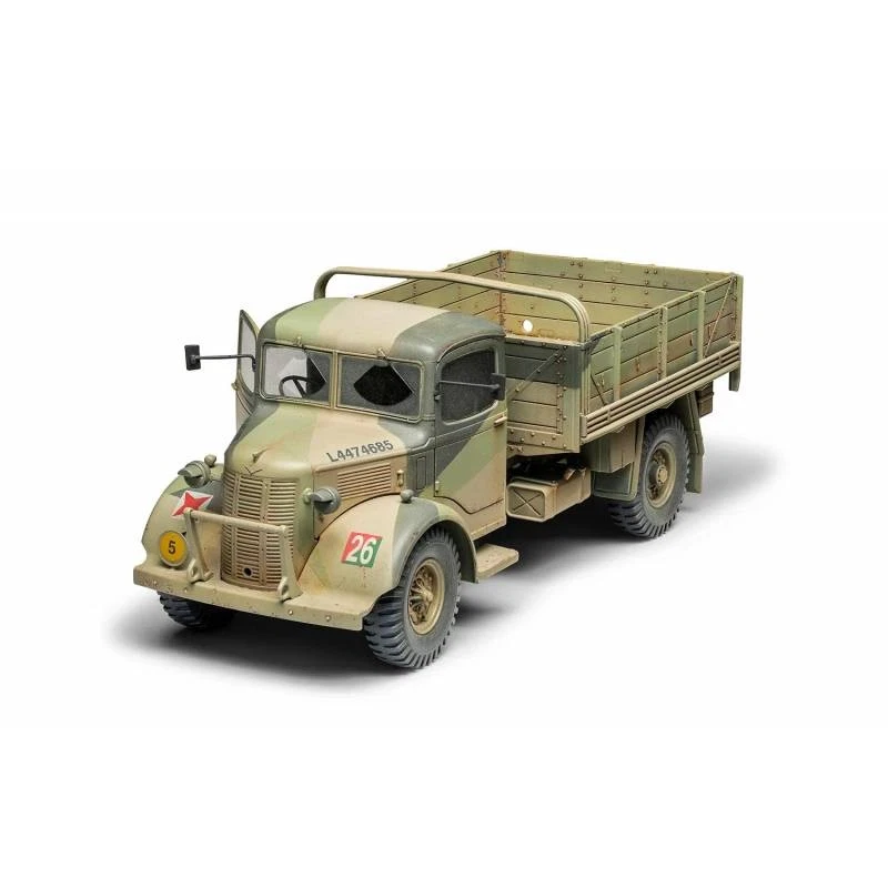 Modellino Camion Seconda Guerra Mondiale Britannici Army 30-cwt 4x2 GS AIRFIX - Immagine 4 di 4