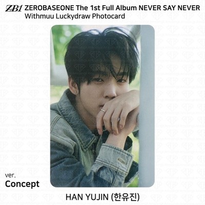 ZEROBASEONE ZB1 The 1st Full Album NEVER SAY NEVER Withmuu