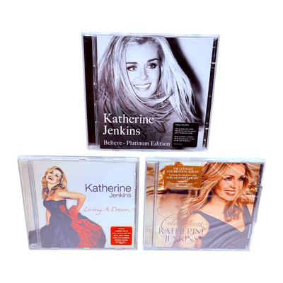Katherine Jenkins ( CD Bundle / Lot ) Celebration, Living A Dream & Believe