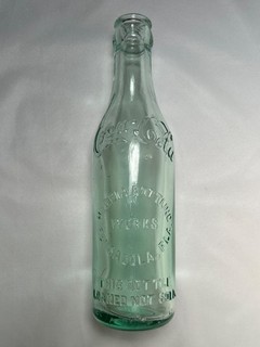 Coca Cola Straight Sided HYGEIA BOTTLING WORKS PENSACOLA FLA Soda Bottle CHIP