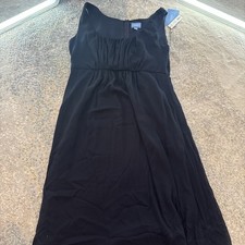 NWT womens navy chiffon dress simply Vera sz 14