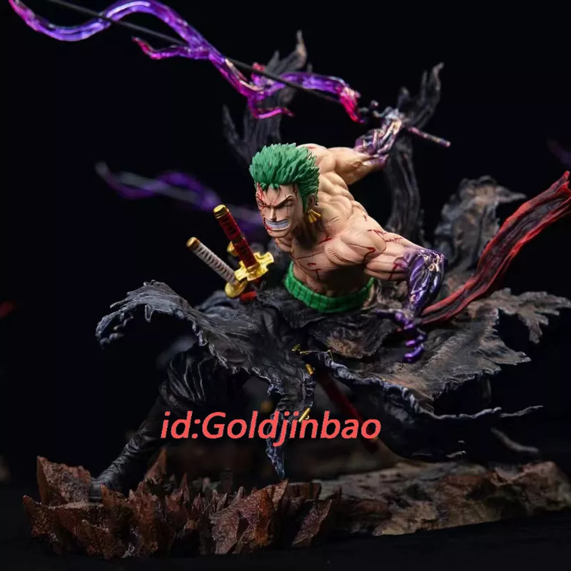 IU Studio One Piece Roronoa Zoro Resin Model 1/4 Scale In Stock H49cm Anime