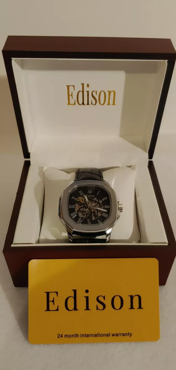 Edison skeleton hotsell watch