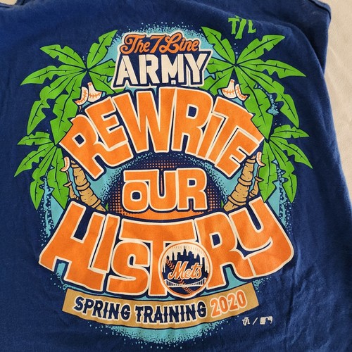 New York Mets Spring Training The 7 Line Blue Tank Top Women's M - Picture 2 of 7
