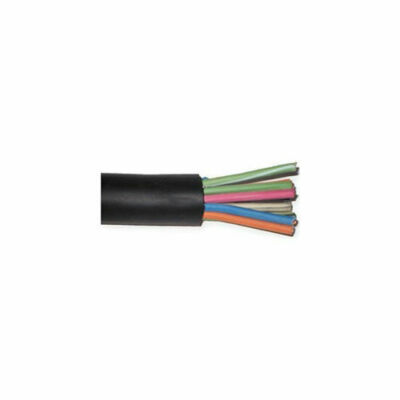 100' 14/20 SOOW Portable Power Cable Flexible CPE Jacket Black 600V