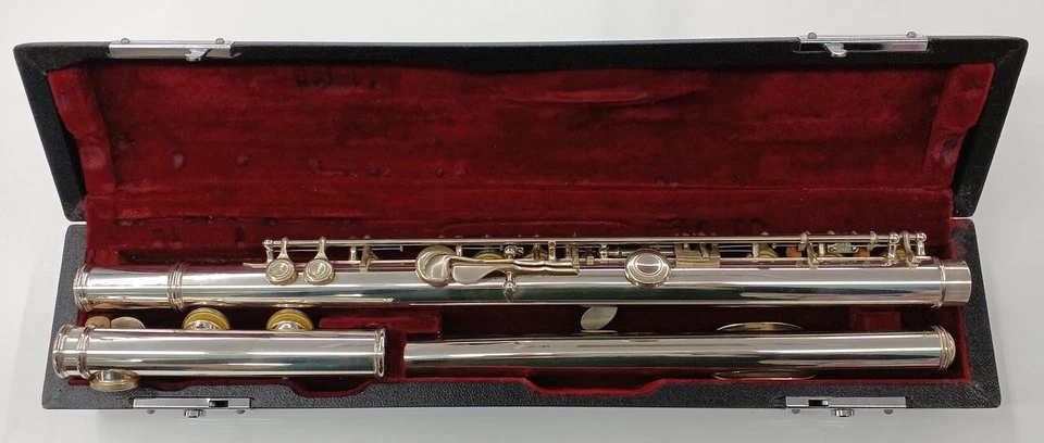 Flauta SANKYO PLATA SONIC P.A. Head&Body plata usado Japón Foto 2 de 4