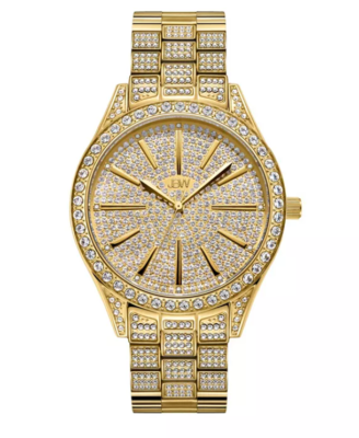 JEWEL様 NEW JBW Women's Cristal Diamond 1/8 ct 18k Gold Plated Stainless