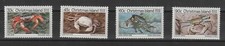 1985 Christmas Island Fauna Crustaceans 3° Serie 4 Val MNH MF90228