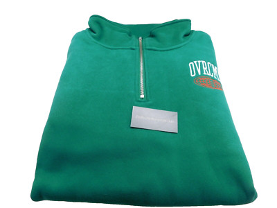 OVRCME ATHLETICS ELEVATE Performance Club 1/4 ZIP-Pullover Grün 3XL