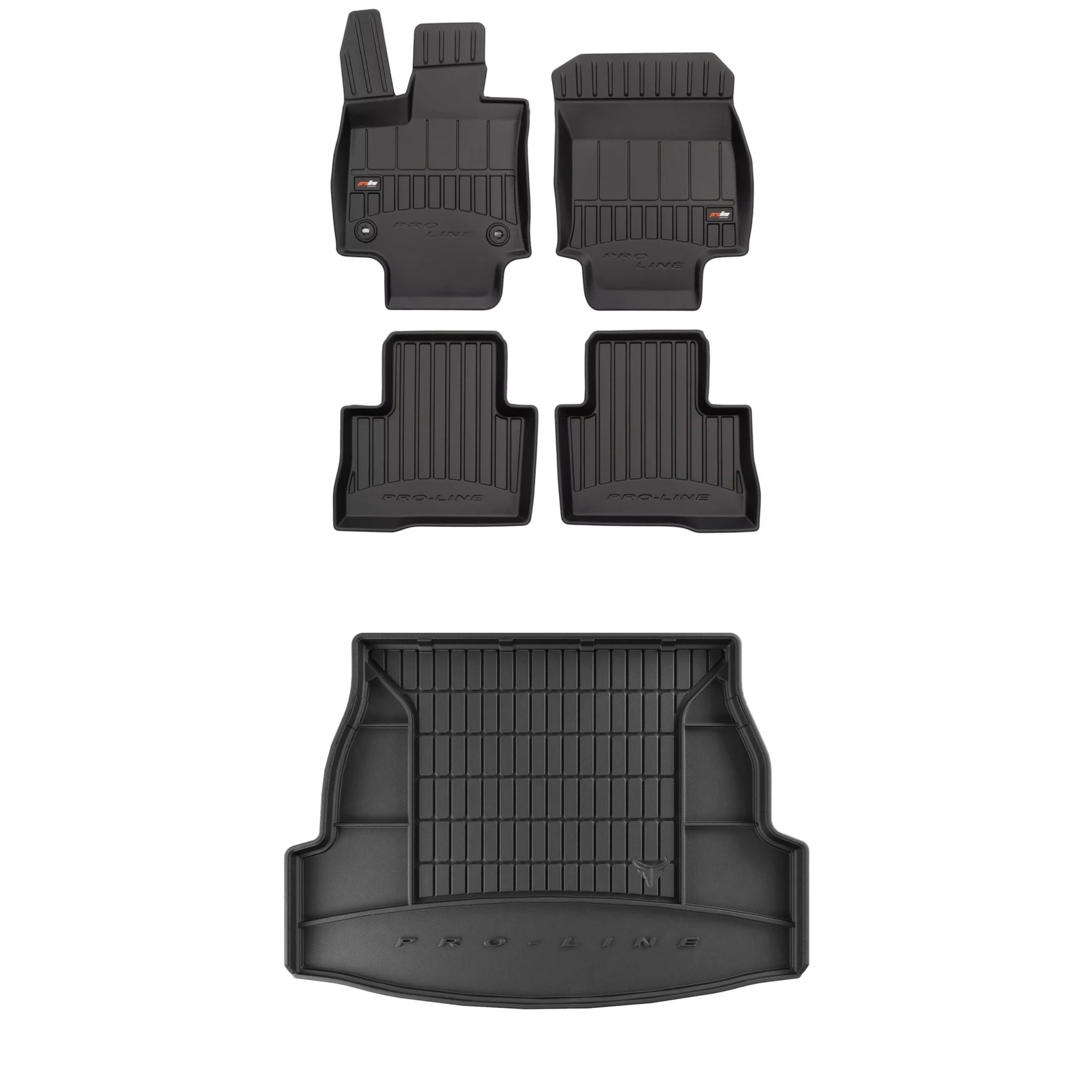 Tapis de sol Suzuki Across depuis 2020 avec tapis de coffre Frogum Pro-Line TPE
