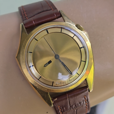 Vintage ZODIAC Olympos 703-918 men's automatic watch 70-72 swiss