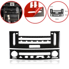 Real Carbon Navigation Center Console CD Panel Trim Fits 14-20 IS350 IS250 IS200