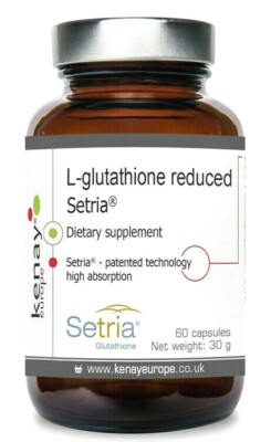 L-glutathione reduced Setria  60 capsules - dietary supplement