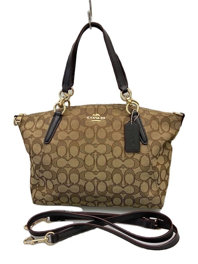 COACH Handbag Leather BRW F27582