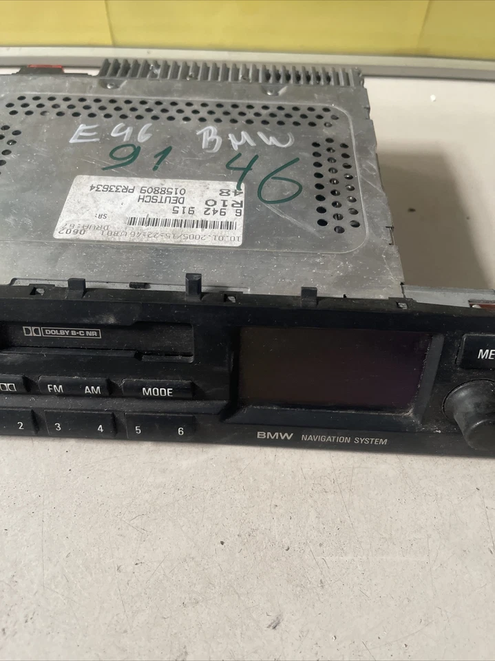 BMW E46 Bj:01-07 Autoradio Navi Navigationssystem 6942915 - Bild 3 von 4