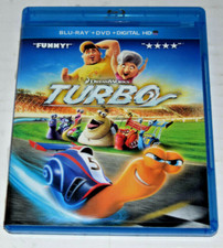 Turbo Movie Blu-Ray Digital HD Combo DreamWorks