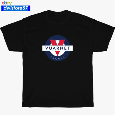 New Shirt Vuarnet France Logo Black/Navy/White/Grey Men's T-Shirt S-5XL
