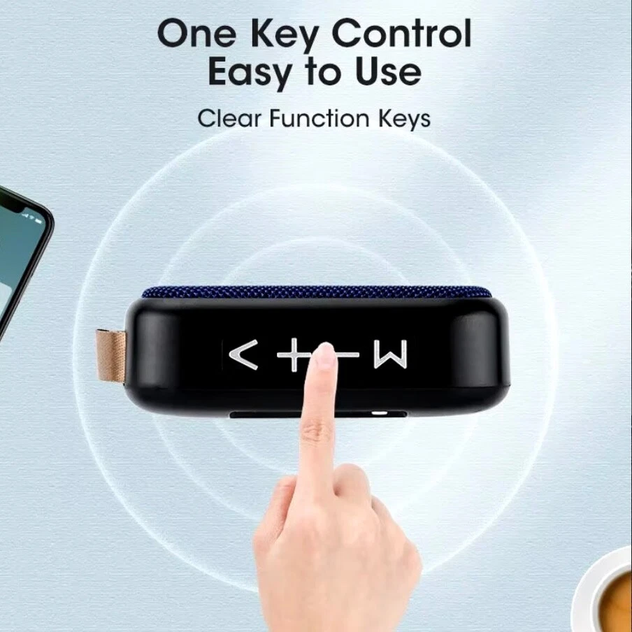 Mini Altoparlante Cassa Bluetooth Subwoofer Portatile con Radio e MP3 - Immagine 2 di 3