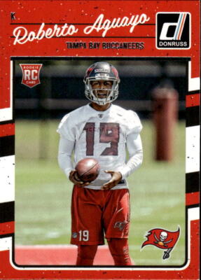 2016 Donruss Roberto Aguayo #337 Tampa Bay Buccaneers 6D