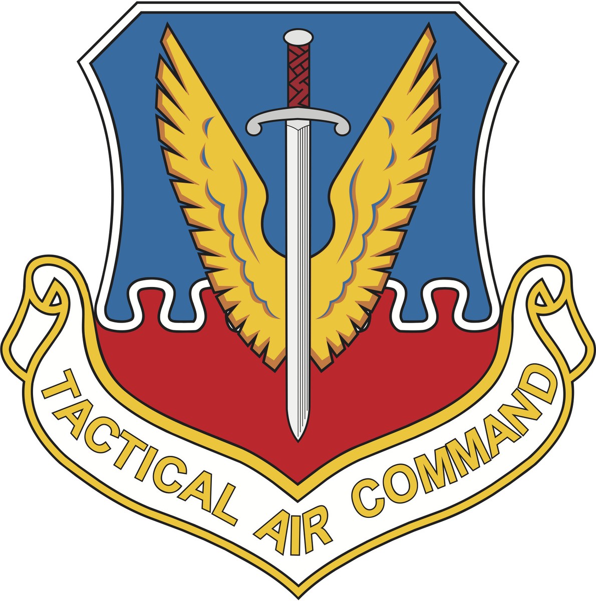 US Air Force Air Defense Command Vinyl Decal – 2 Small Or 1 Large – Arrowhead Graphix
