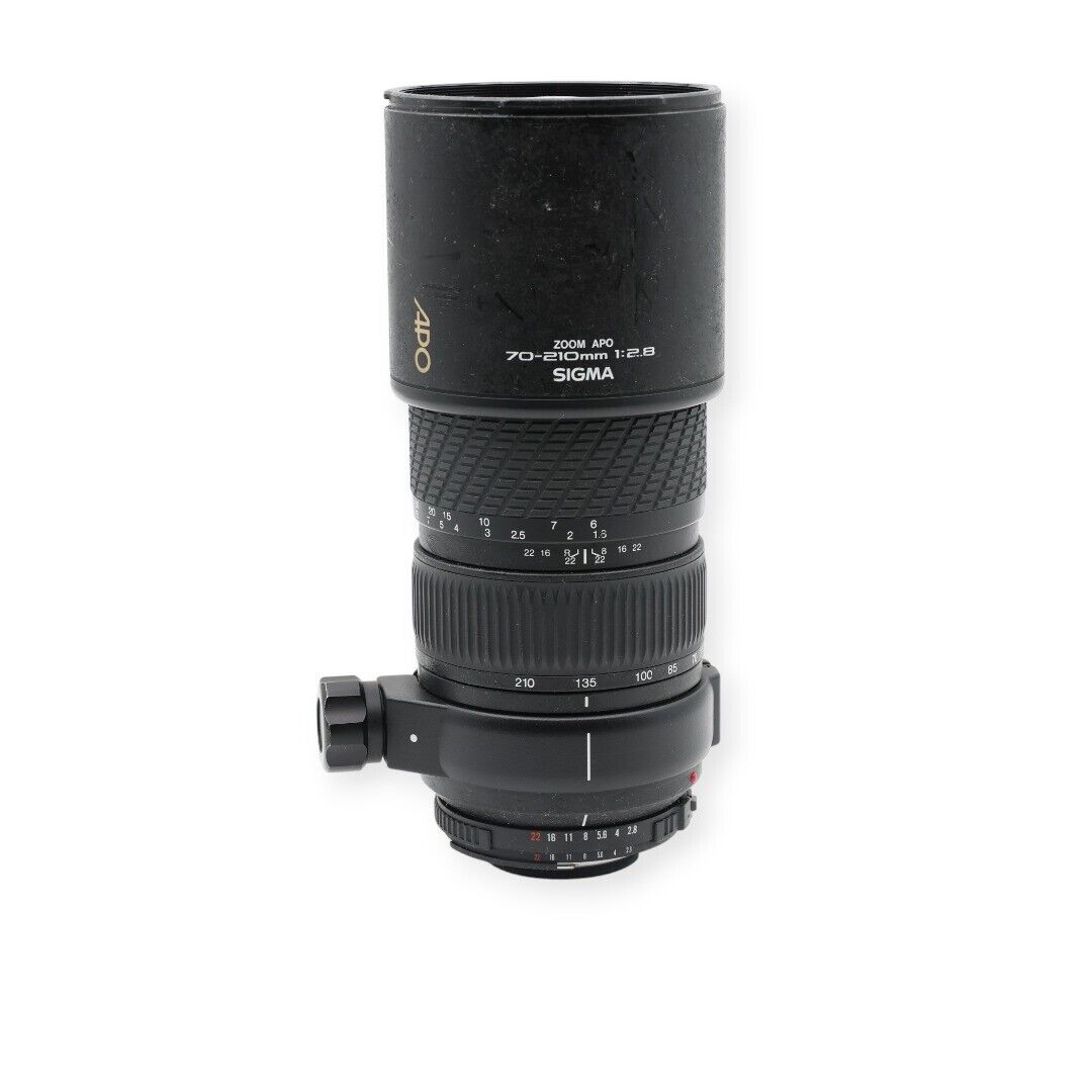 Lens Tele Sigma Zoom Apo 70-210mm 70-210 MM 2.8 1:2.8 Lens Tele Sigma Zoom Apo 70-210mm 70-210 MM 2.8 1:2.8