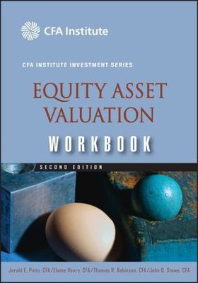 Equity Asset Valuation Workbook, USED-Very Good, Pinto, Jerald E.,Henry, Elaine,