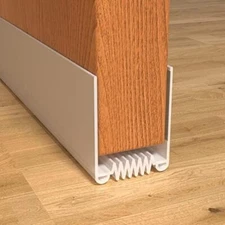 Door Draft Stopper 39” Length Cuttable Weather Stripping Door Seal Strong Adh...