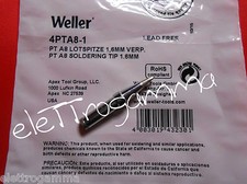  WELLER Punta saldante 1.6 mm PT-A8 x  stilo TCP e WTCP 425°C