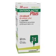 Enterolactis Plus - 30 capsule di fermenti lattici per il benessere intestinale