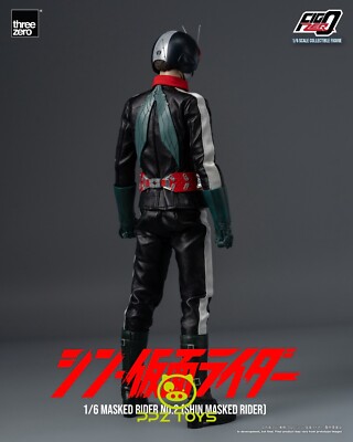 threezero 1/6 Figzero Shin Kamen Masked Rider No.2 Action Figure