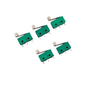 US-Stock-5pcs-KW4-3Z-3-SPDT-NO-NC-Momentary-Hinge-Lever-Limit-Switch-Microswitch