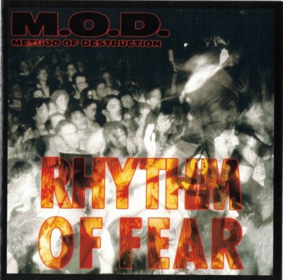 M.O.D. - Rhythm Of Fear CD - Method Of Destruction MOD SOD S.O.D ...
