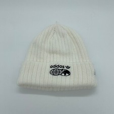 Adidas Unisex Worldwide Beanie Winter Hat Warm White Black One Size