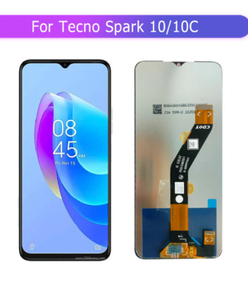 For Tecno spark 10 10C LCD Display Touch Screen Assembly Digitizer Replacement