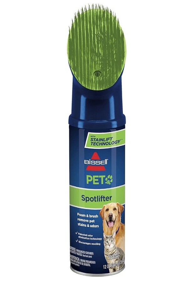 Bissell 12 Oz Pet Spotlift Foaming Carpet Cleaner with Brush Head-image