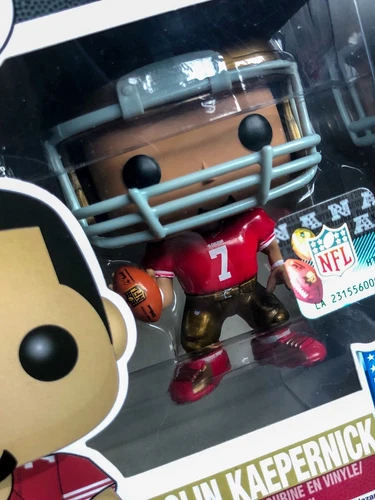 Funko Pop! Colin Kaepernick Vaulted Retired Rare San Francisco 49ers NFL Kap